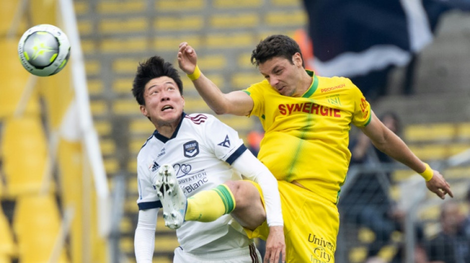 L1: Bordeaux chute 5-3 à Nantes dans un match fou et reste relégable