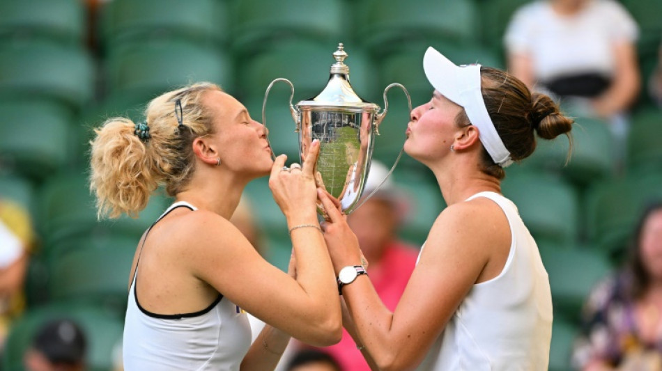 Krejcikova, Siniakova win second Wimbledon women's doubles title