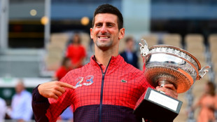 Roland-Garros: Djokovic se hisse au firmament avec 23 titres du Grand Chelem