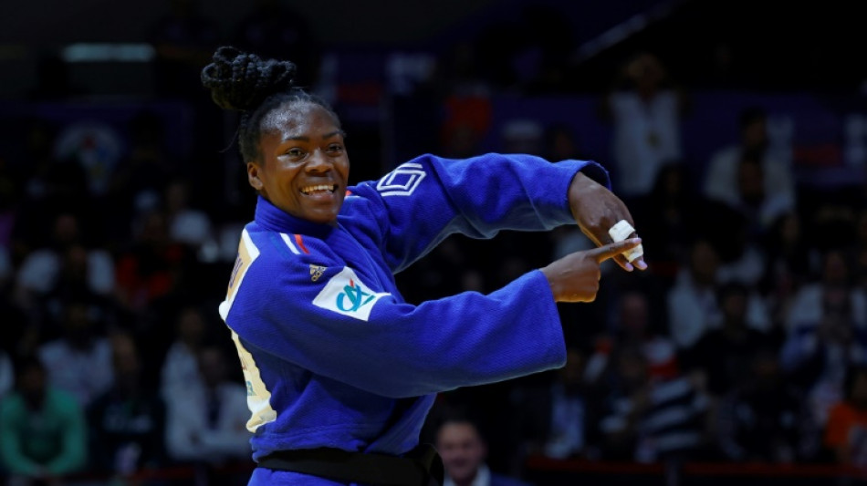 Judo: Clarisse Agbégnénou sacrée championne du monde pour la sixième fois