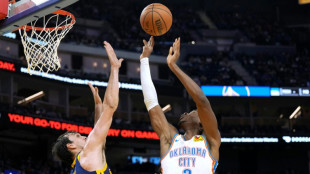 NBA: les Warriors, sans Curry ni Green, subissent la loi d'Oklahoma City