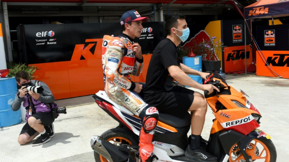 Marquez suffers from vision problems after Indonesia fall