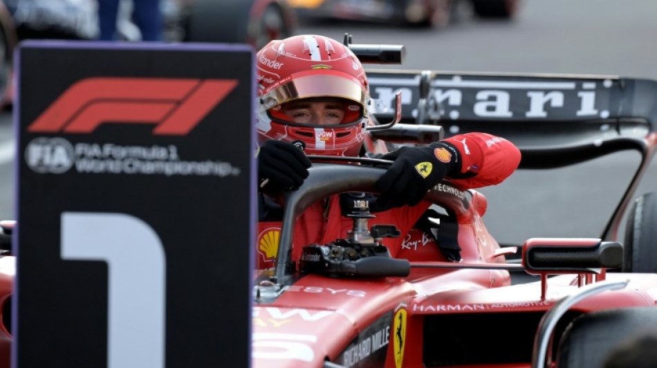 F1: Charles Leclerc (Ferrari) partira en pole position du Grand Prix du Mexique