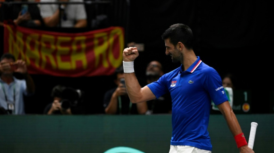 Coupe Davis: déjà de retour, Djokovic envoie la Serbie en phase finale et éjecte l'Espagne