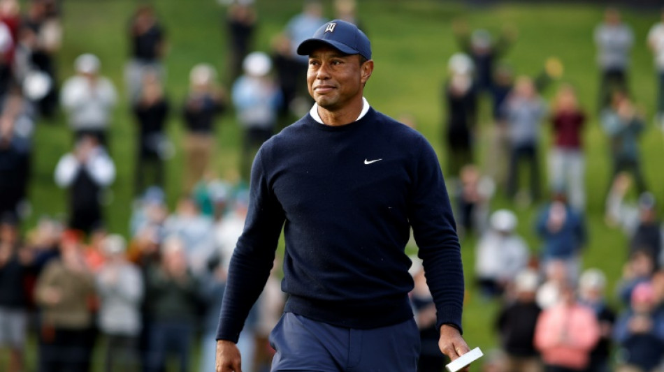 Golf: Woods rugit encore pour son grand retour au Genesis