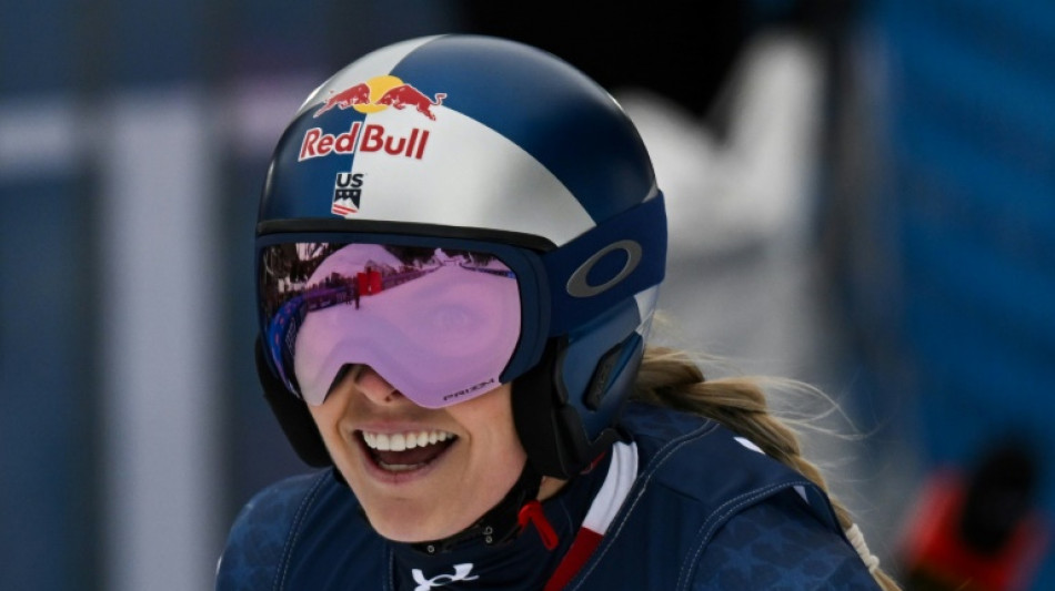 Ski: "ma place est sur le podium", savoure Lindsey Vonn