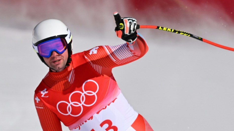 Switzerland's Beat Feuz takes men's Olympic downhill gold