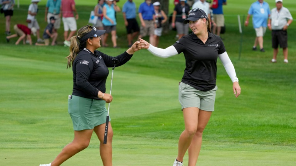 Americans Kupcho and Salas win LPGA pairs event