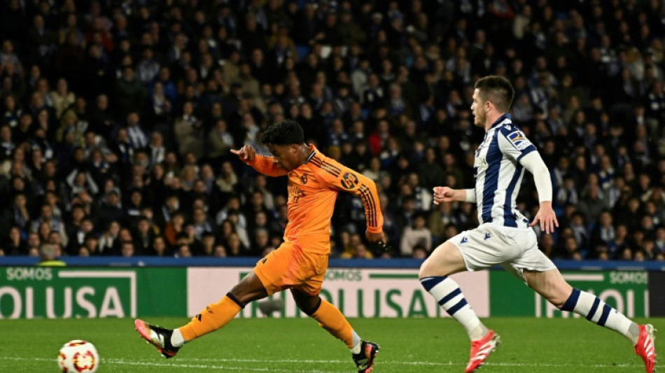 Com gol de Endrick, Real Madrid vence Real Sociedad (1-0 ) na ida da semifinal da Copa do Rei