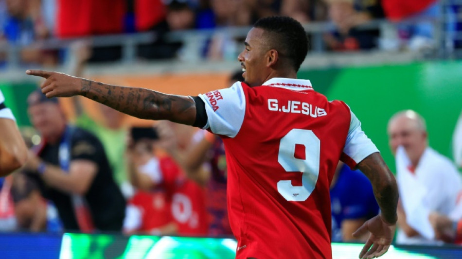 Jesus on target as Arsenal thrash Chelsea