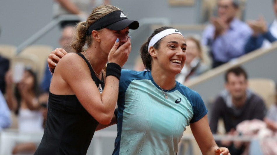 Roland-Garros: Caroline Garcia et Kristina Mladenovic remportent le double comme en 2016