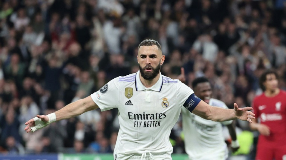 C1: avec Benzema, le Real écarte Liverpool et se hisse en quarts