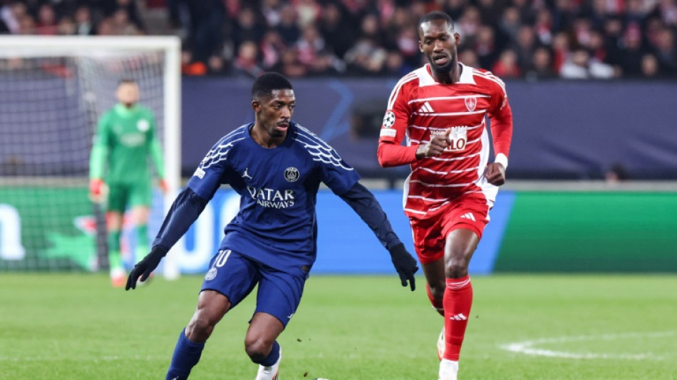 Dembele stars again as PSG beat Brest in Champions League play-off first leg