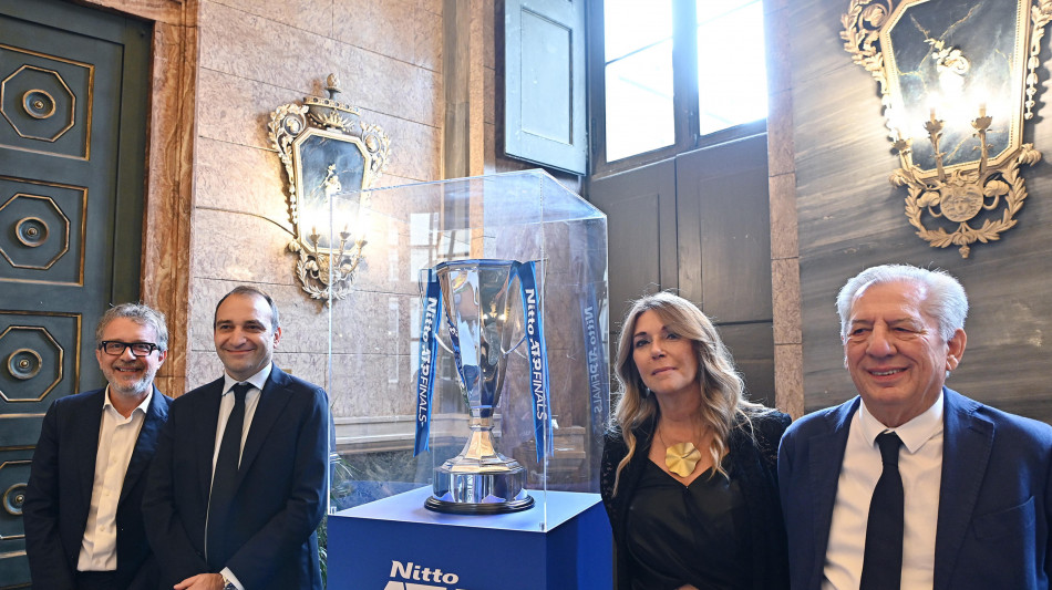 Tennis: partito il Trophy Tour verso le Atp Finals di Torino