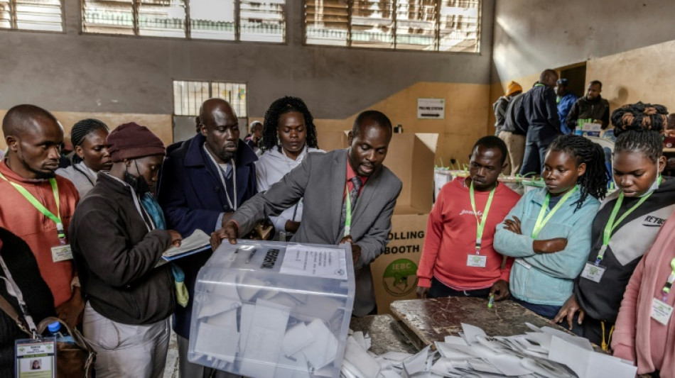 A tense Kenya awaits results of high-stakes vote