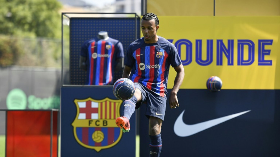 Kounde proud to join 'ambitious' Barcelona