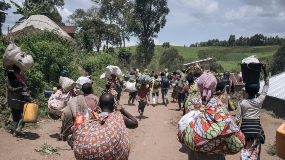 Combates y desplazamientos de población en el este de República Democrática del Congo