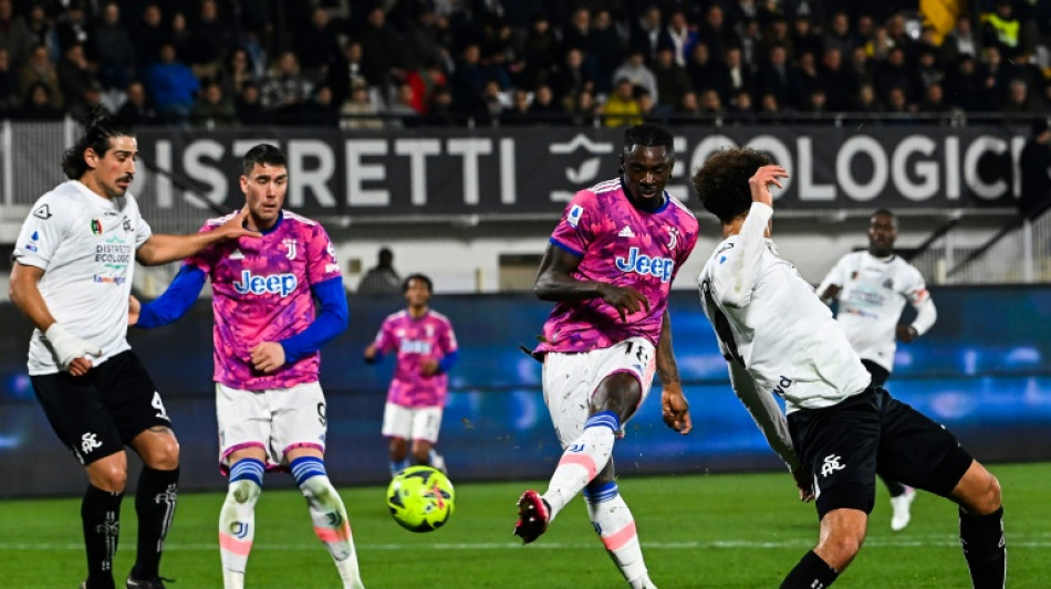 Italie: la Juventus s'impose à La Spezia 2-0