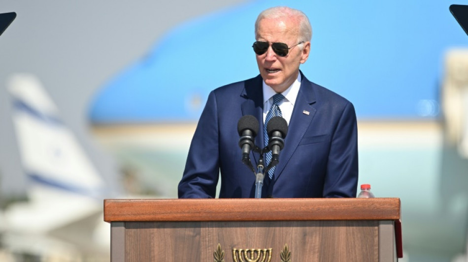 Biden visits Israel on first Middle East tour as US president