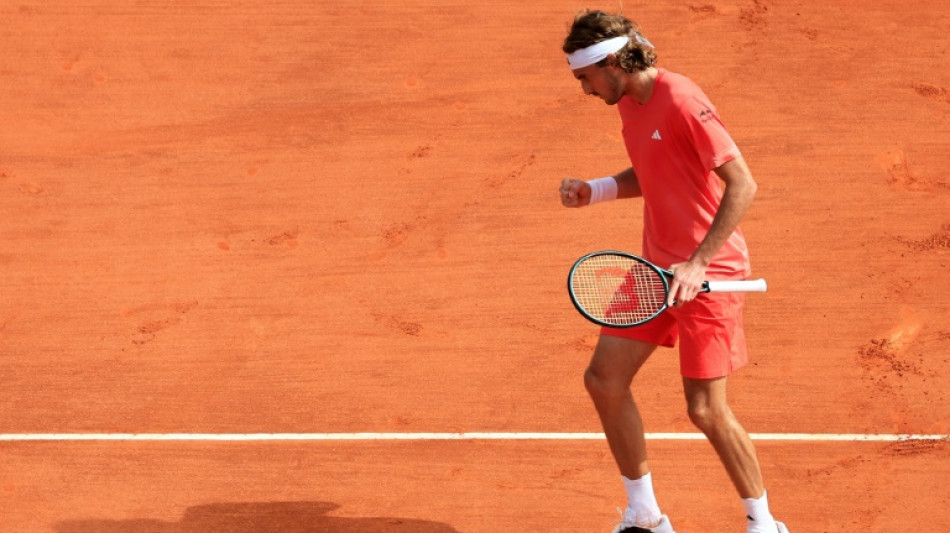 Monte-Carlo: Tsitsipas savoure, Alcaraz toujours diminué