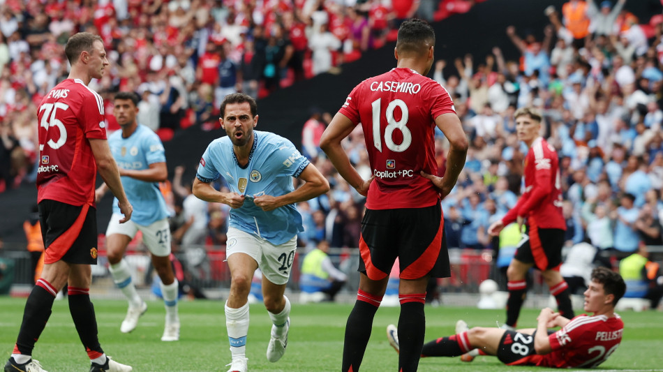 Calcio: United ko ai rigori, il City vince la Community Shield