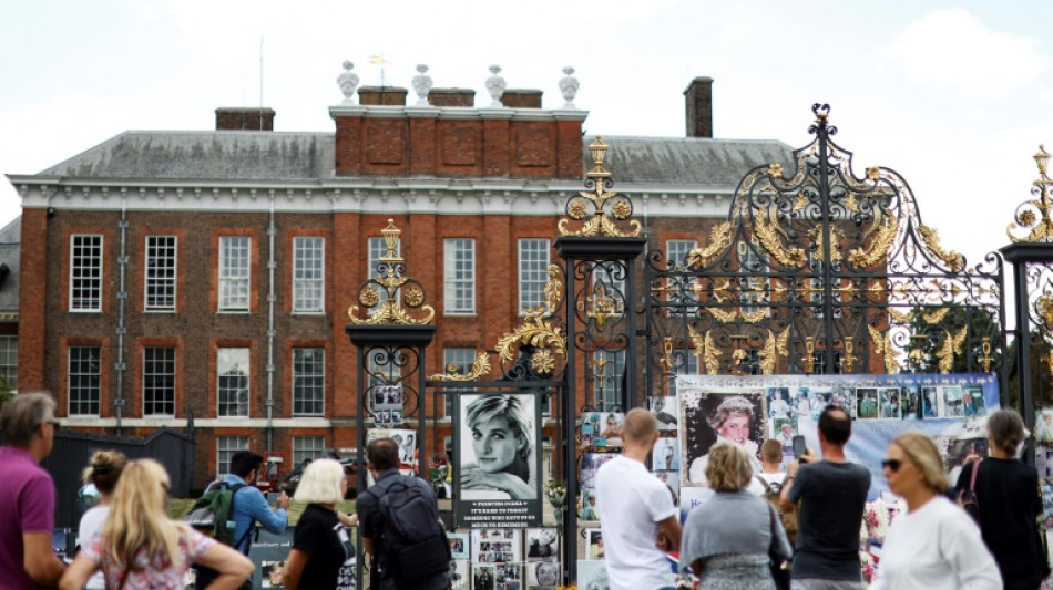 Flowers, photos as tributes paid to princess Diana, 25 years on