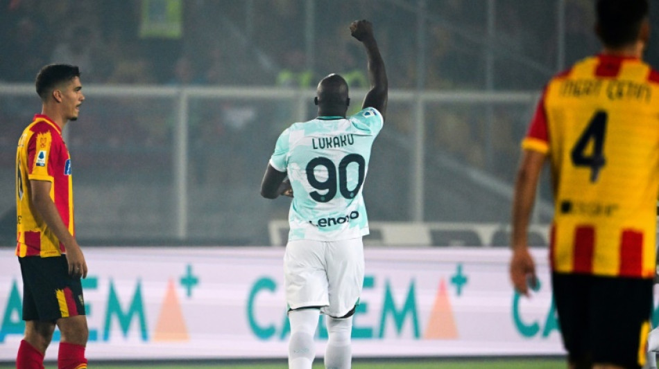 Lukaku nets seconds into Inter return at Lecce