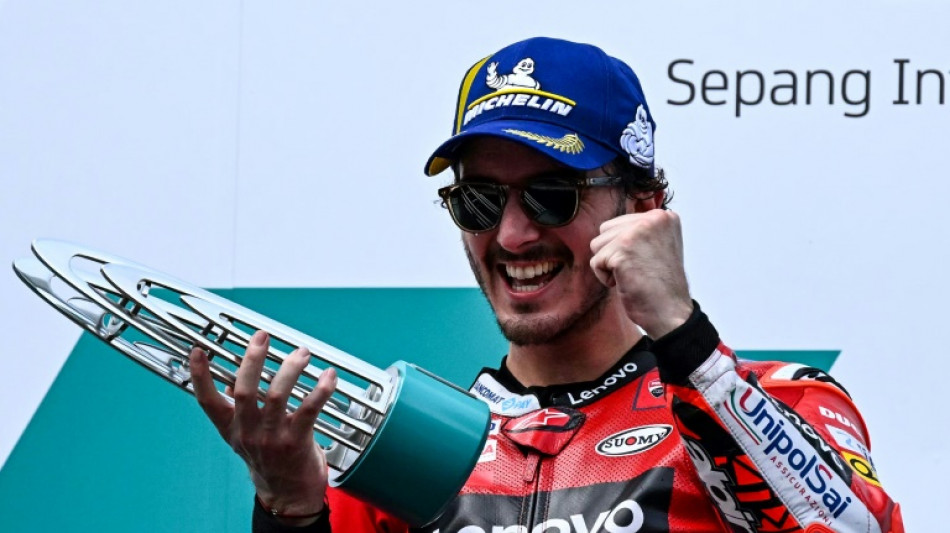 MotoGP: Bagnaia impérial en Malaisie, devant Quartararo 3e, et à deux points du titre