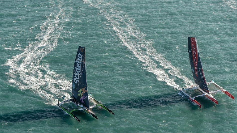 Route du Rhum: Sodebo rattrape Caudrelier, sous le coup d'une pénalité