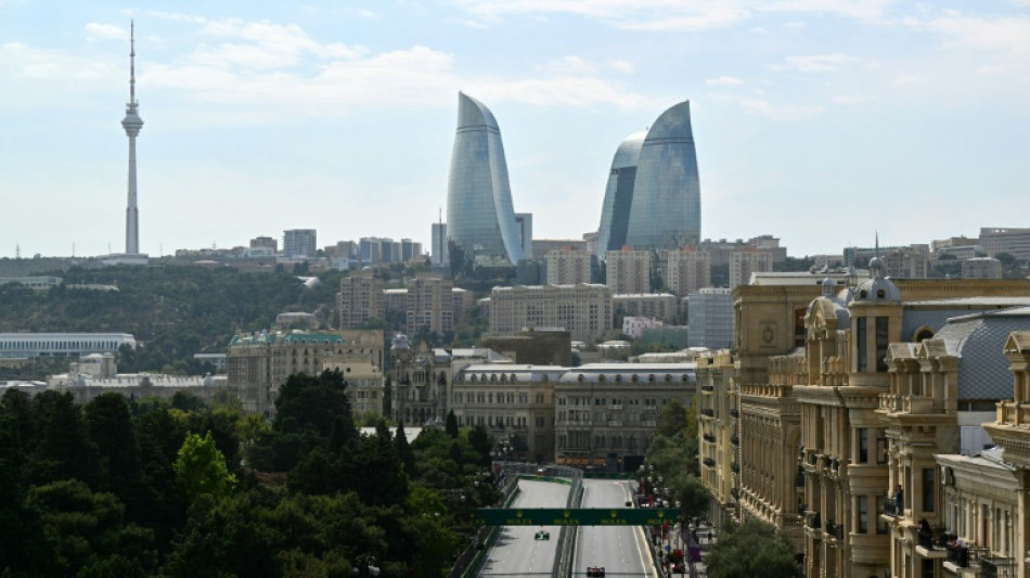 Leclerc bounces back from crash to top practice times for Azerbaijan GP