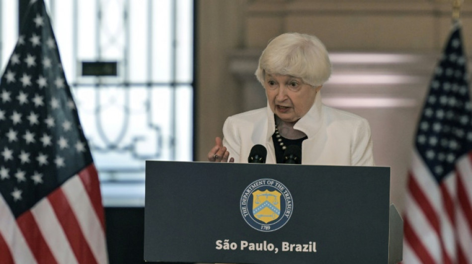 Yellen dice que es "urgente" un acuerdo del G7 para redirigir los activos rusos a Ucrania