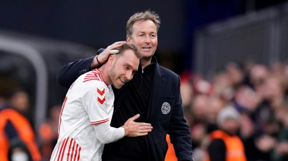 Eriksen marque dans le stade où il a eu une crise cardiaque 