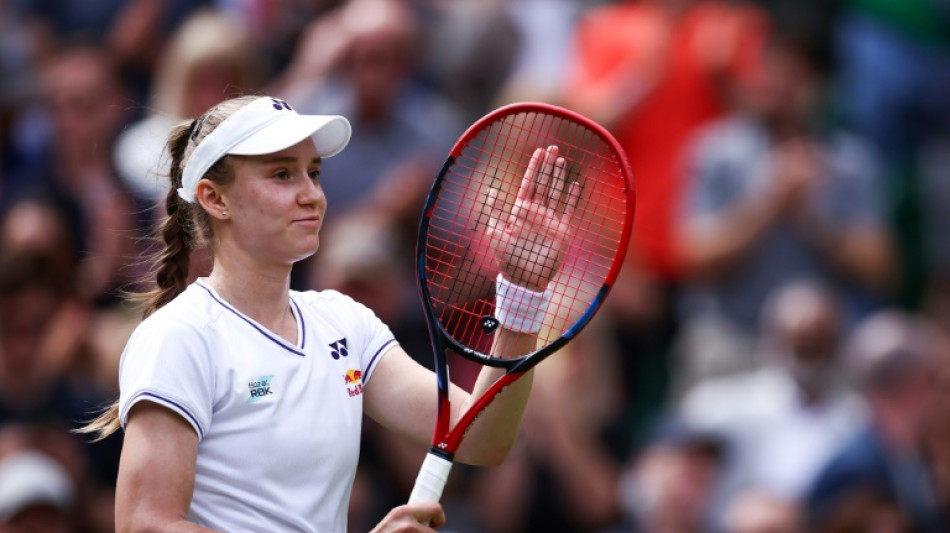 Wimbledon: Rybakina et Krejcikova s'affronteront en demi-finales