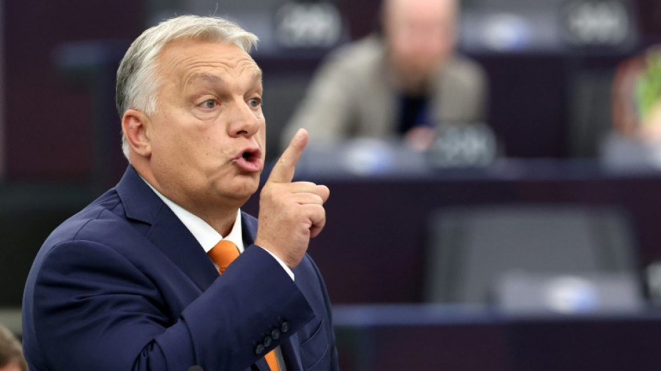 El Parlamento Europeo recibió con hostilidad al primer ministro húngaro Orban