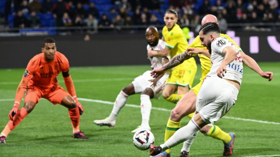 Ligue 1: Lyon et Nantes n'avancent toujours pas