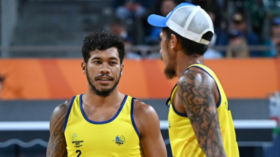 Tuvalu's beach volleyball team threatened by sands of time