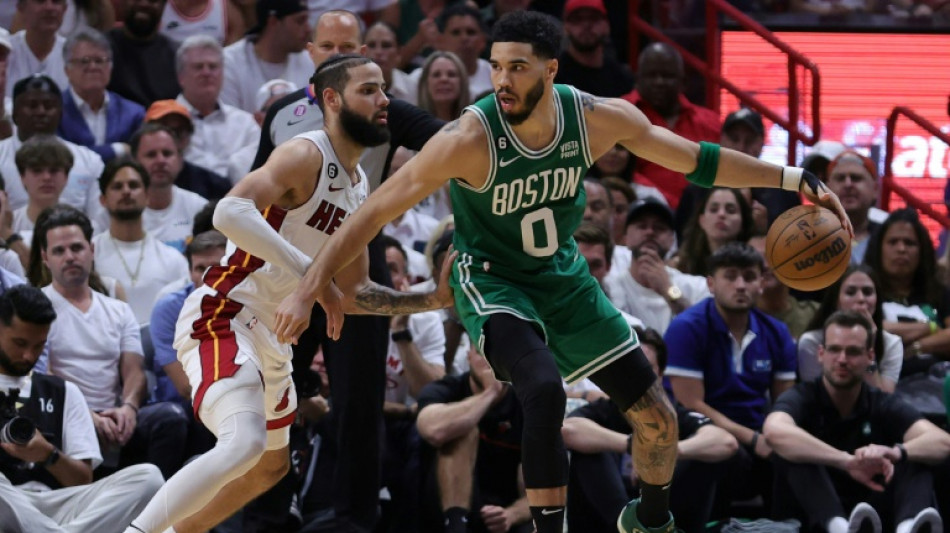 NBA: Tatum redonne un peu d'espoir aux Celtics contre le Heat