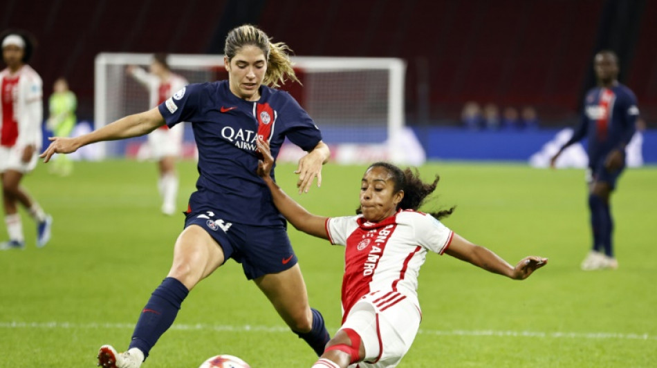 C1 féminine: le PSG cueilli à froid par l'Ajax à Amsterdam