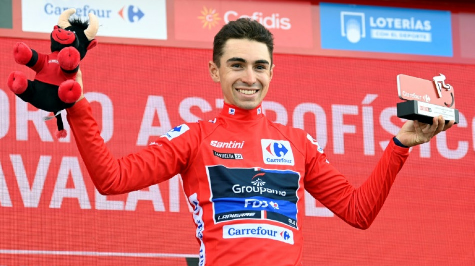 Vuelta: l'espoir Français Lenny Martinez nouveau leader devant Kuss, vainqueur d'étape