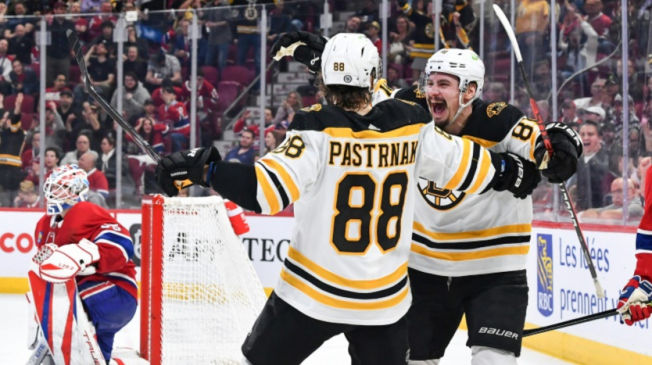 Play-offs de NHL: les Bruins, attention à ne pas vendre la peau de l'ours