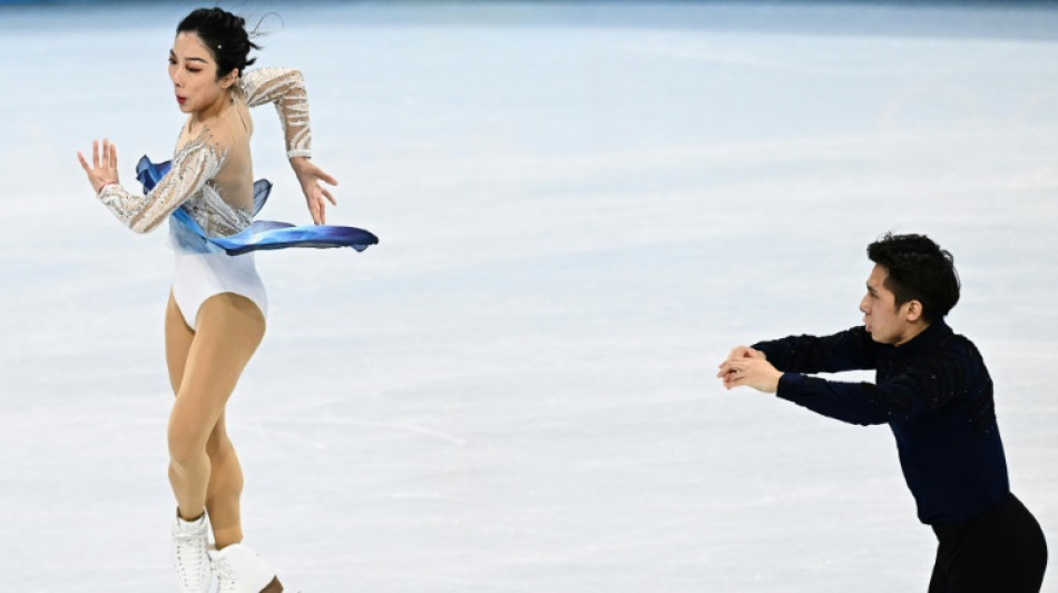 China's Han and Sui win emotional Olympic gold in pairs skating