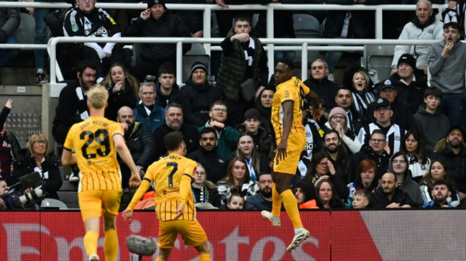 Welbeck sinks Newcastle as Brighton reach FA Cup quarters