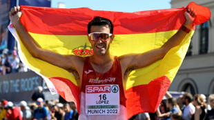 Spain's Lopez dominates European 35km race walk