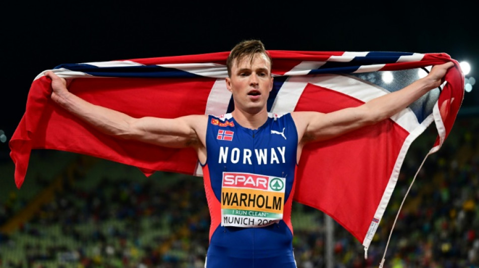 Norway's Karsten Warholm retains European 400m hurdles title