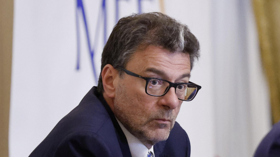 Giorgetti, se vuole un ruolo l'Ue si dia una chiara rotta