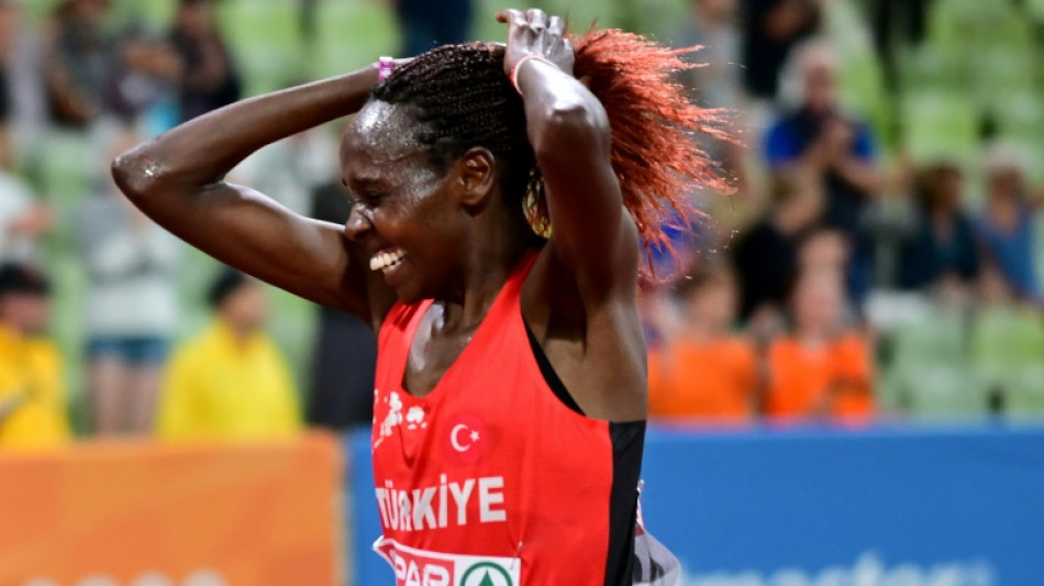 Turkey's Kenyan-born Can wins second European 10,000m title