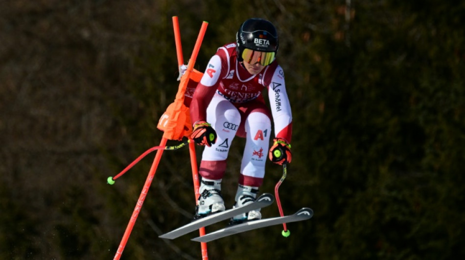 Ski alpin: Venier remporte la 1ère descente de Cortina, inquiétude pour Shiffrin