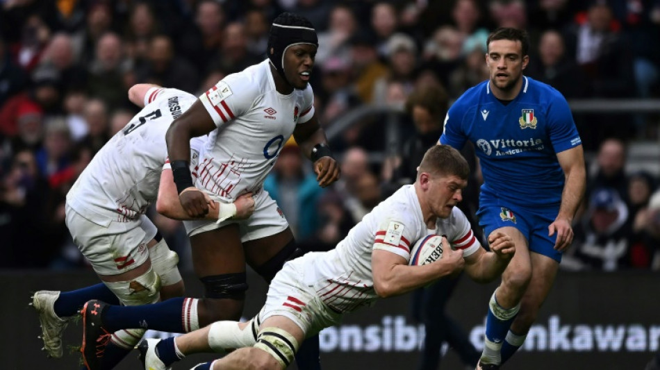 Tournoi des six nations: l'Angleterre s'impose sans trembler contre l'Italie