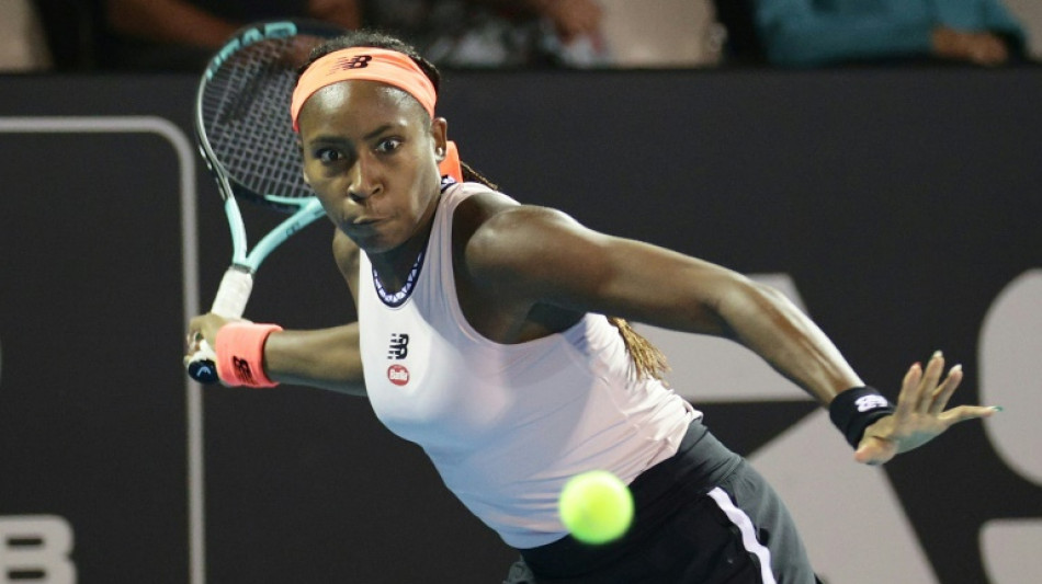 WTA: Gauff abordera l'Open d'Australie en "confiance" après son succès à Auckland