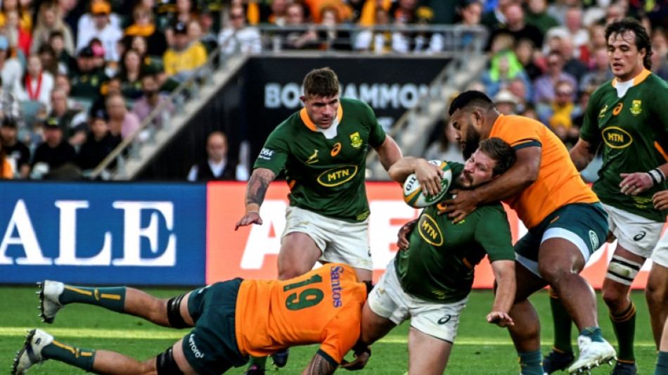 Battling Australia topple South Africa in Rugby Championship